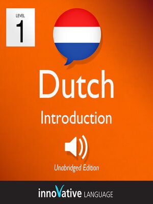 cover image of Learn Dutch, Level 1